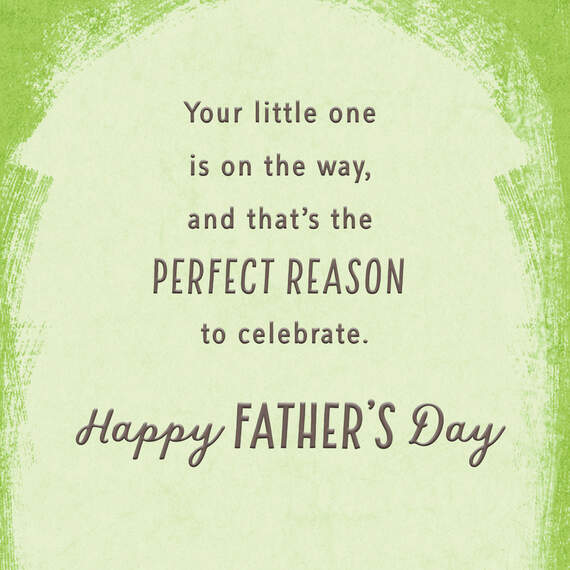 The Perfect Fit Father's Day Card for Dad-to-Be, , large image number 2