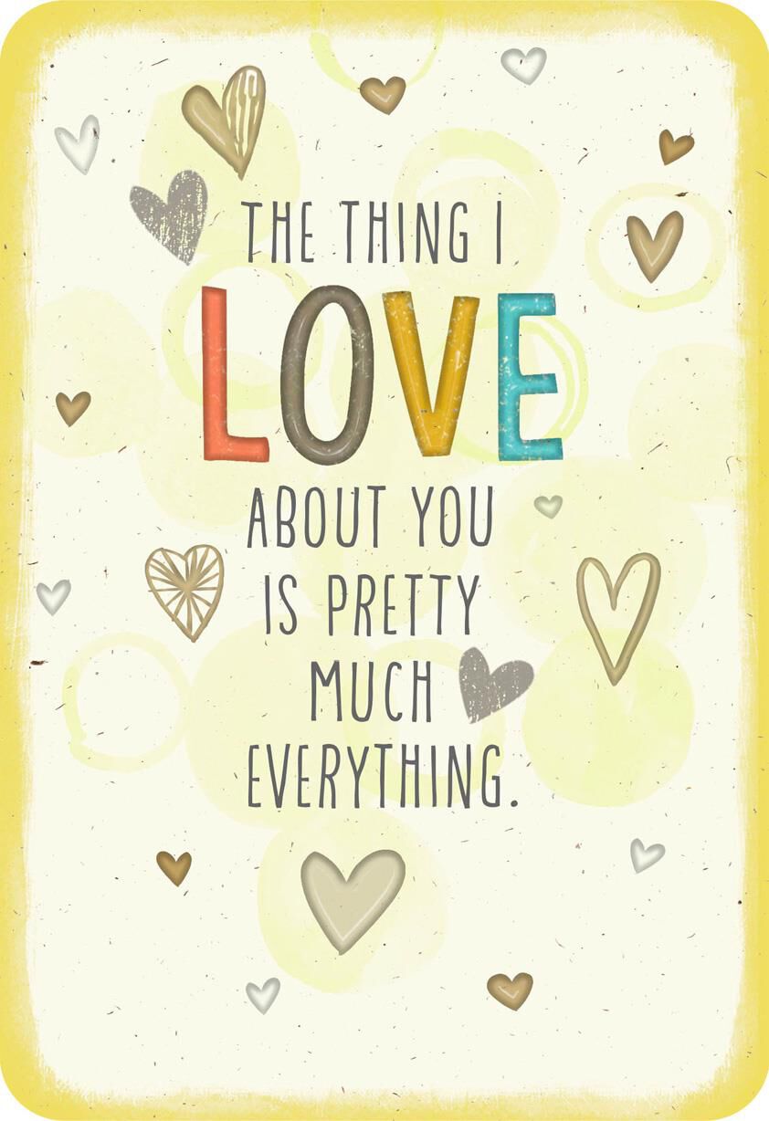 Everything About You Card