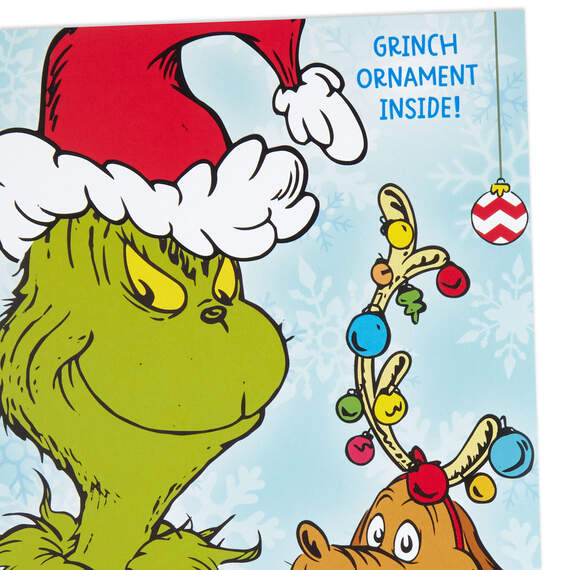 Dr. Seuss's How the Grinch Stole Christmas!™ Christmas Card With Decoration, , large image number 6