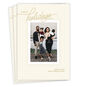 Cream Frame With Gold Holiday Photo Card front fanned image number 1