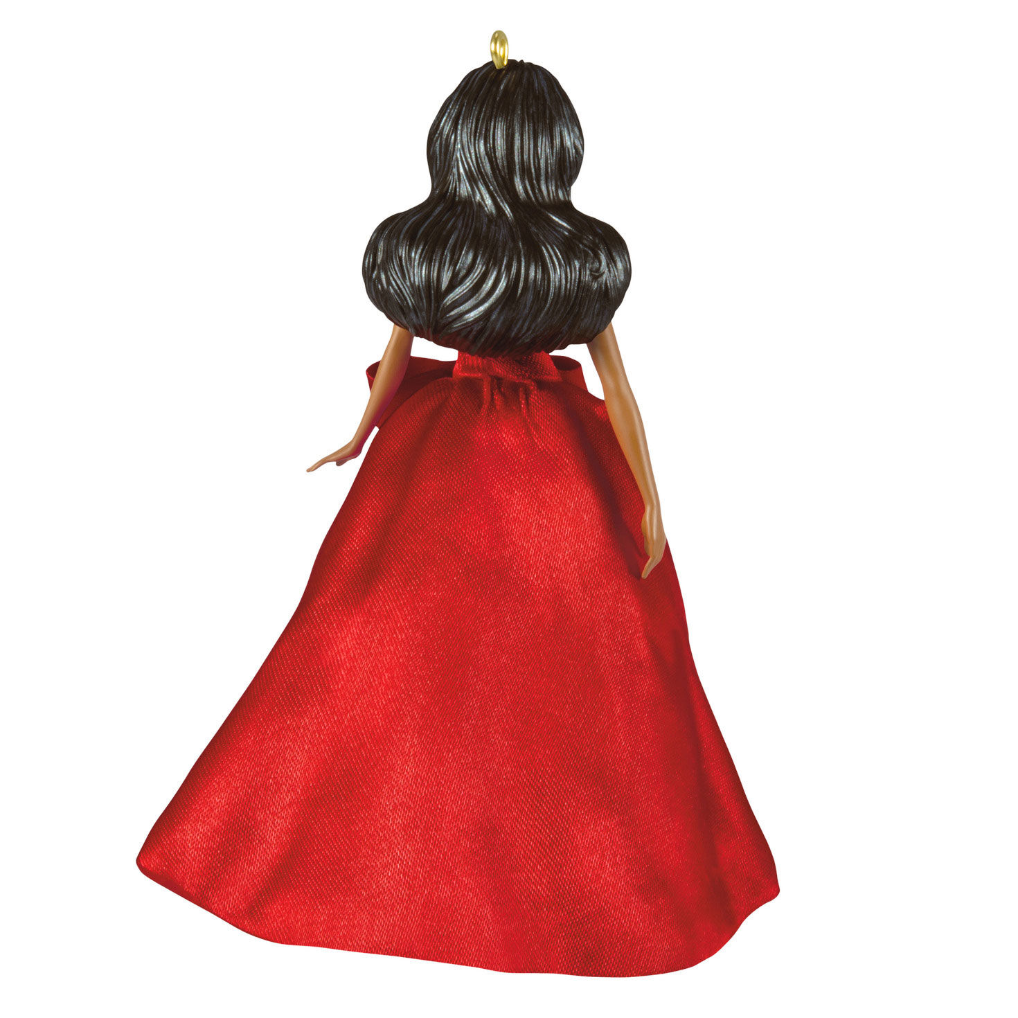 2026 Latina Holiday Barbie Keepsake Ornament back image number 6