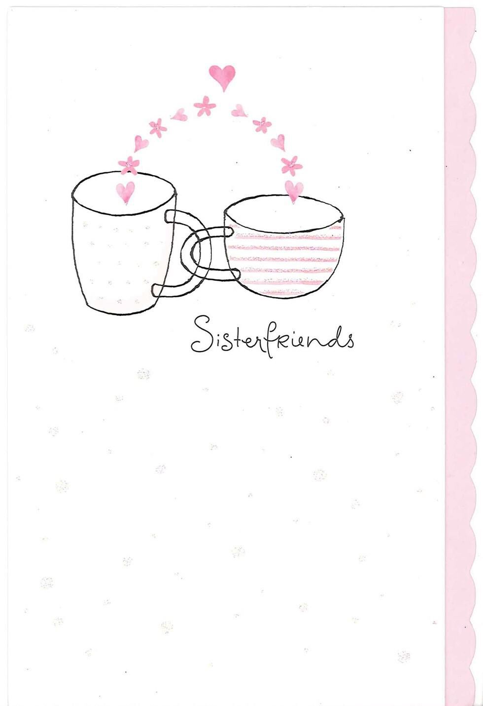 Sisterfriends Birthday Card for Her