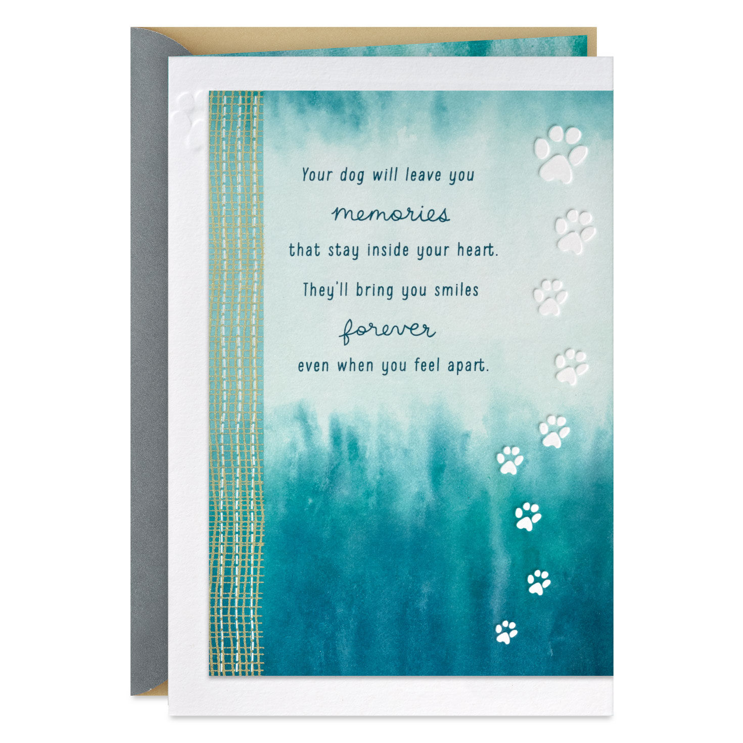 Your Love Will Never End Sympathy Card for Loss of Dog