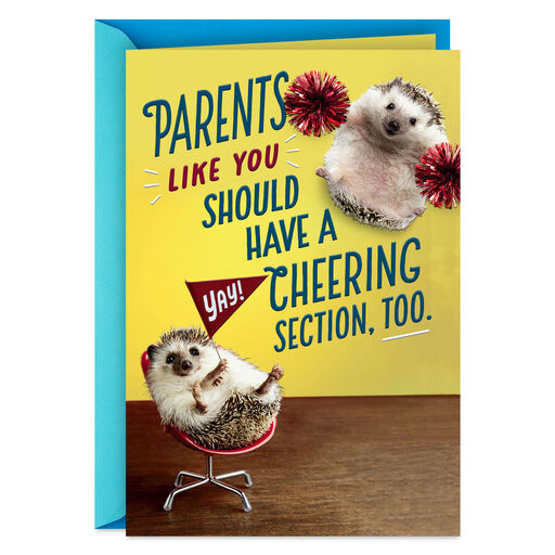 You Did It Congratulations Card for Parents of the Graduate, 