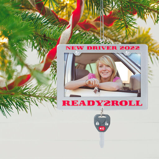 New Driver 2022 Photo Frame Ornament, 