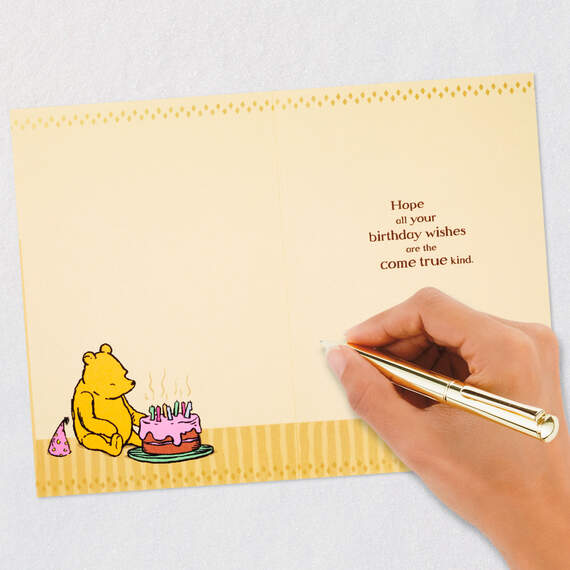 Disney Winnie the Pooh Wishes Come True Birthday Card, , large image number 6