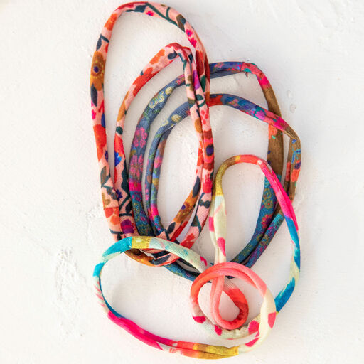 Natural Life Coral/Olive/Pink Boho Bands, Set of 3, 