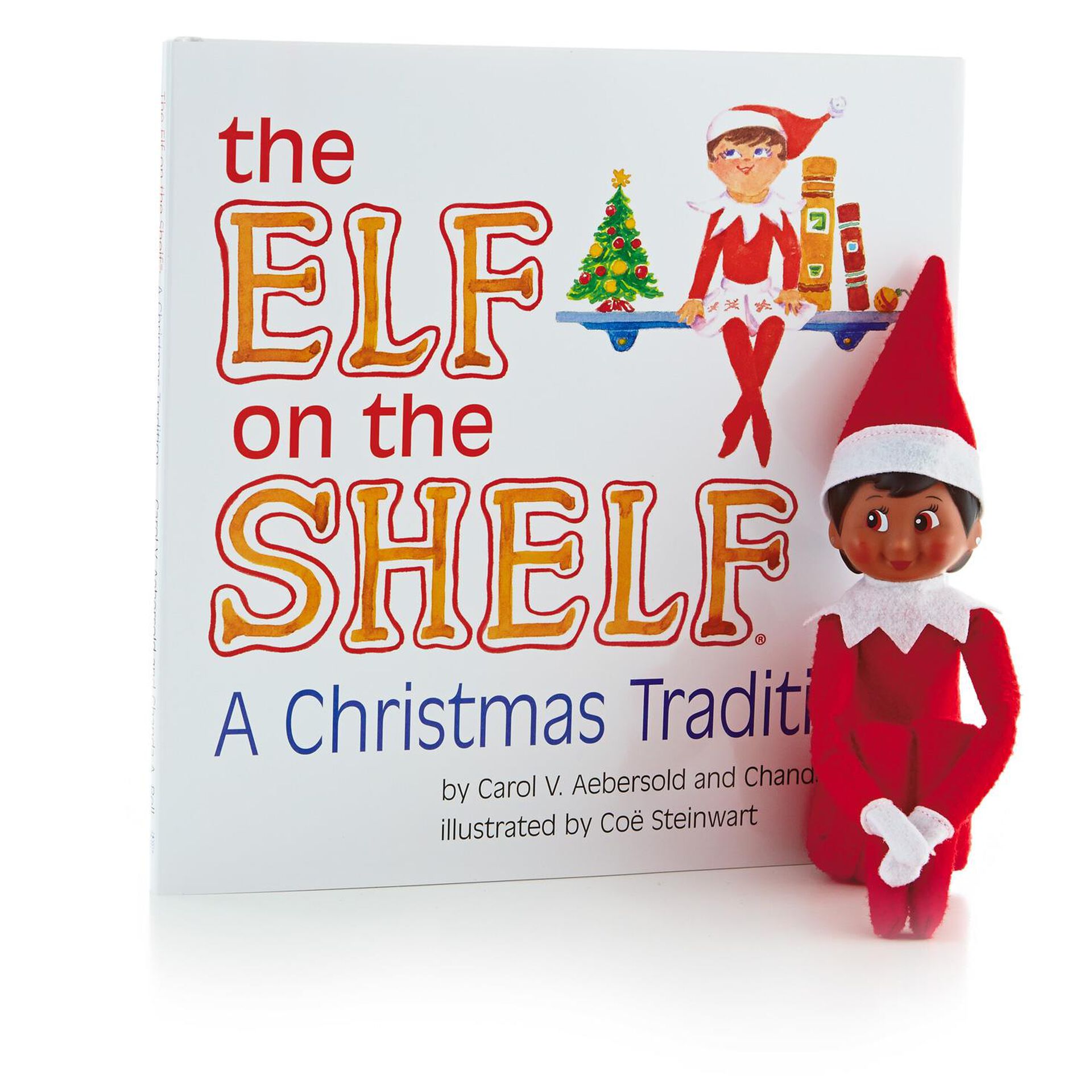 The Elf On The Shelf Book And Dark Skin Girl Elf Doll Activity Set Dolls Pretend Play Hallmark