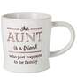 Aunt Is a Friend Ceramic Mug, 12 oz., , large image number 1