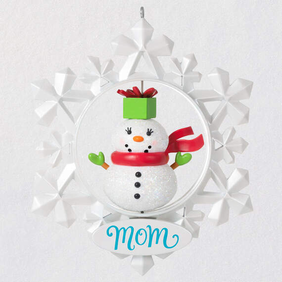 Mom Snowflake Ornament, , large image number 1
