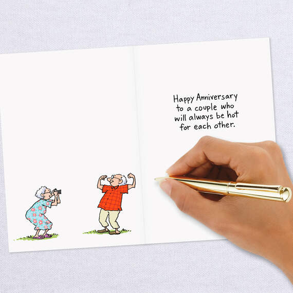 Hot For Each Other Funny Anniversary Card, , large image number 6