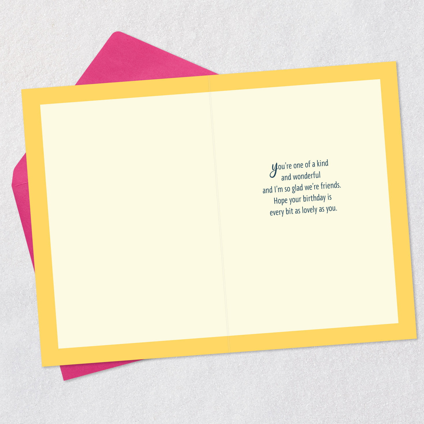 You're One-of-a-Kind Wonderful Birthday Card for Friend for only USD 0.99 | Hallmark