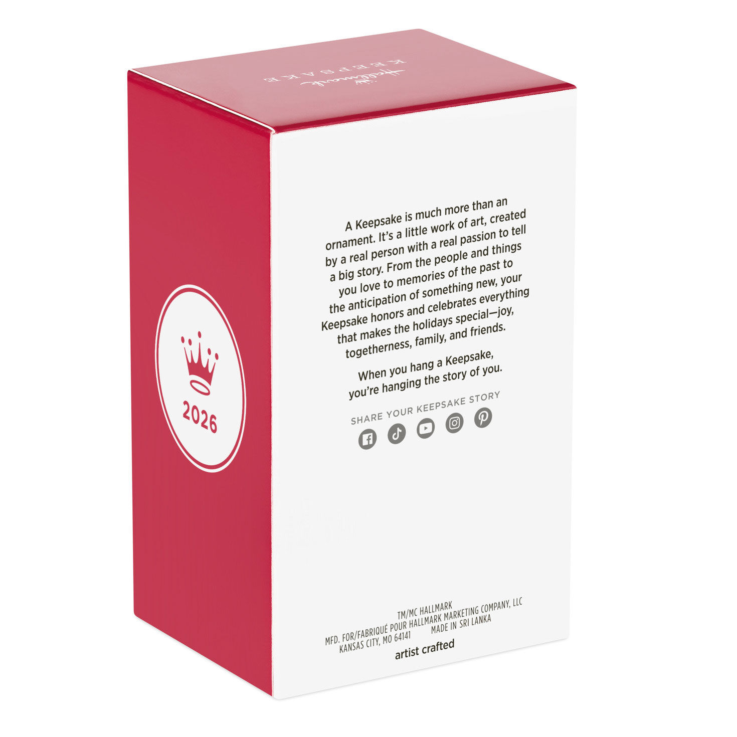 Barbie Pink D&iacute;a De Muertos Dress Ornament Package Back image number 8