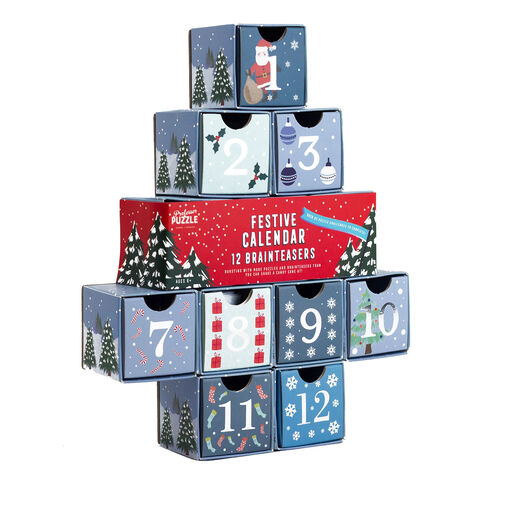 Professor Puzzle Festive Calendar of 12 Brainteasers, 