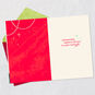 Red Door and Wreath Christmas Card Open card with envelope image number 3