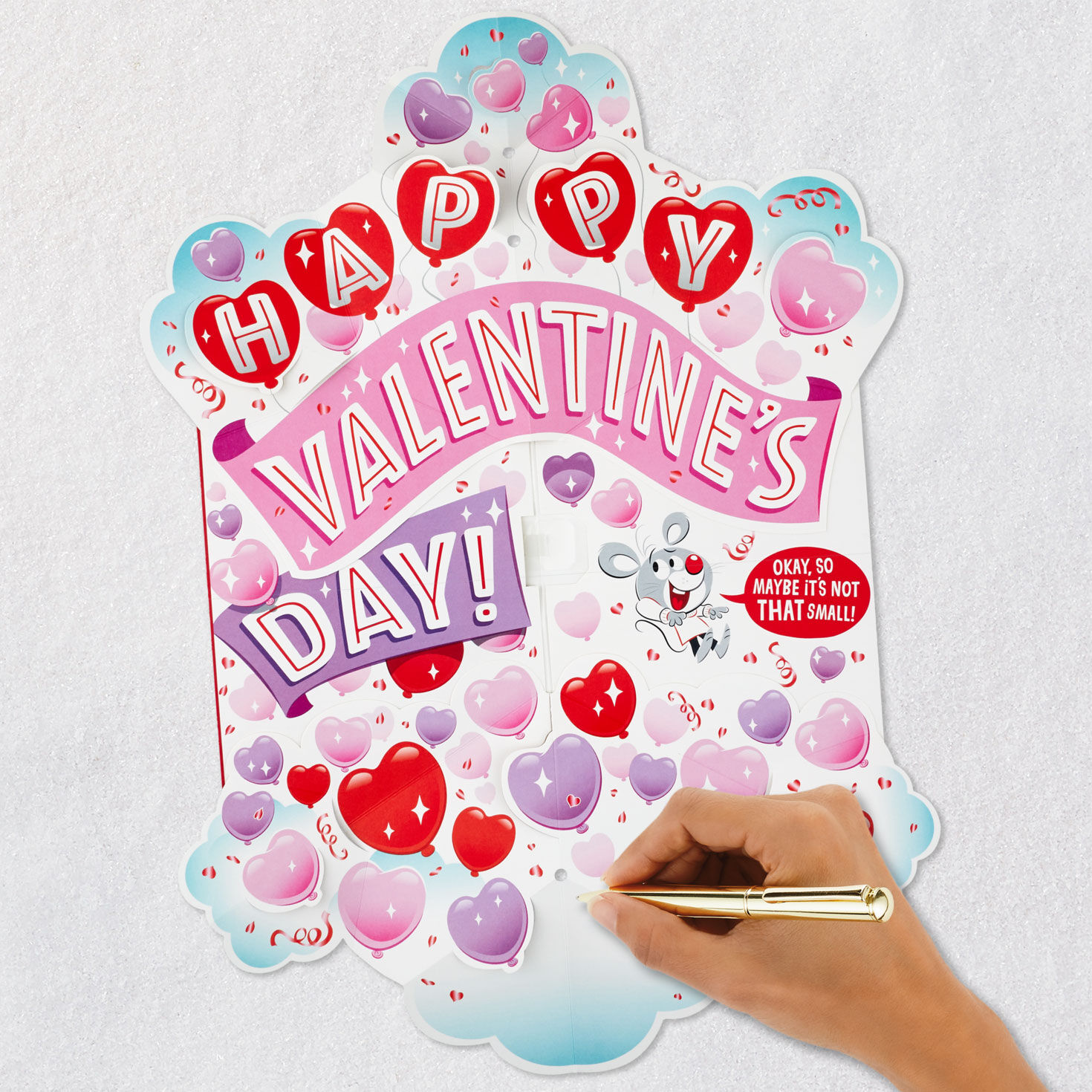 Not So Small Way Funny Musical Pop-Up Valentine's Day Card for only USD 7.59 | Hallmark