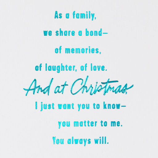 We Share a Bond Christmas Card for Brother, 