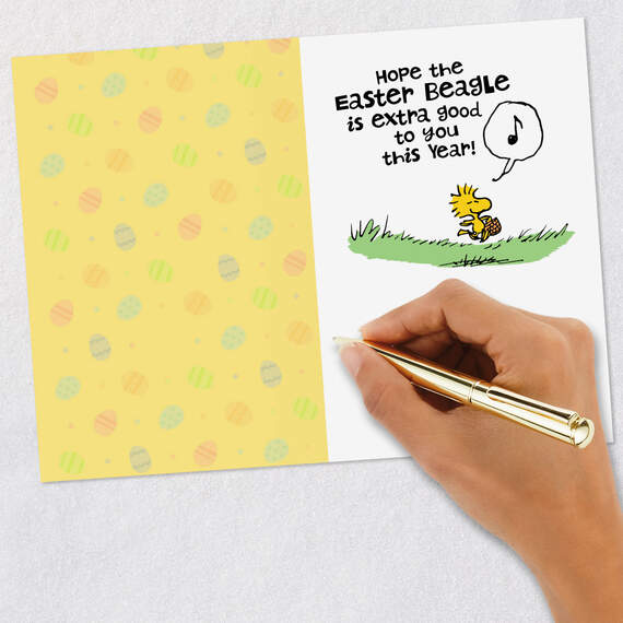 Peanuts® Snoopy Easter Beagle Easter Card, , large image number 6