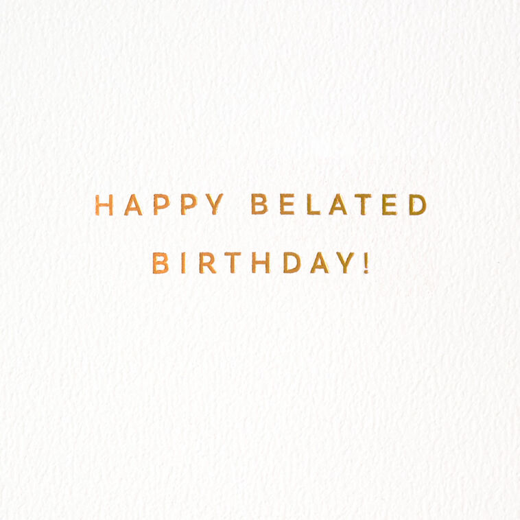 Colorful Scattered Dots Signature Birthday Card sentiment image number 2