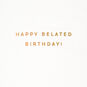 Colorful Scattered Dots Signature Birthday Card sentiment image number 2