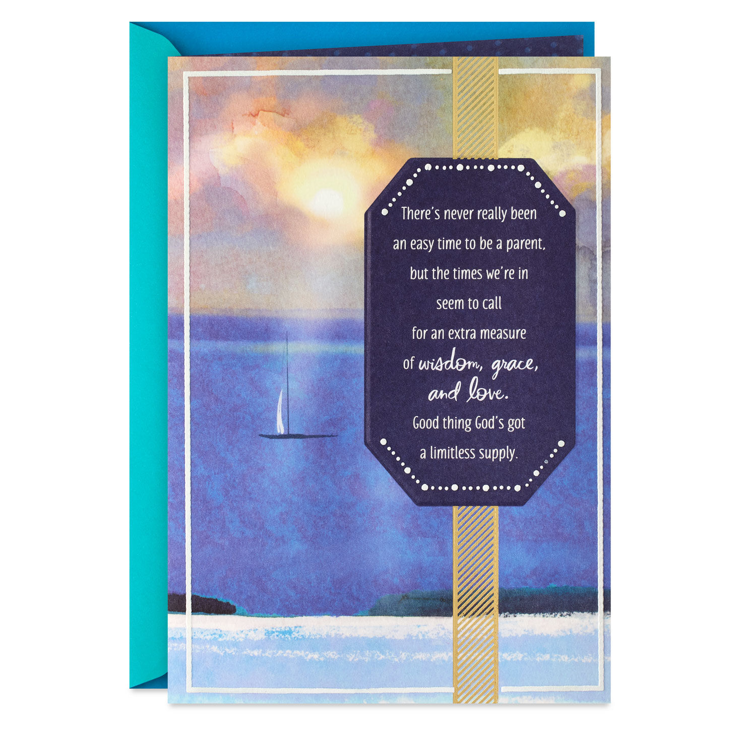 Thanking God for You Religious Father's Day Card for Son