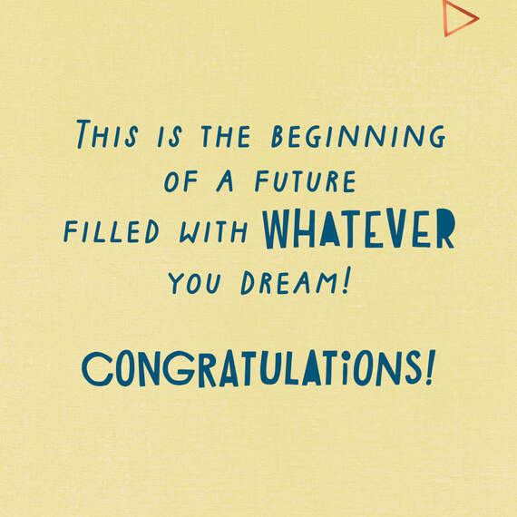 Let the Adventure Begin Congratulations Card, , large image number 2