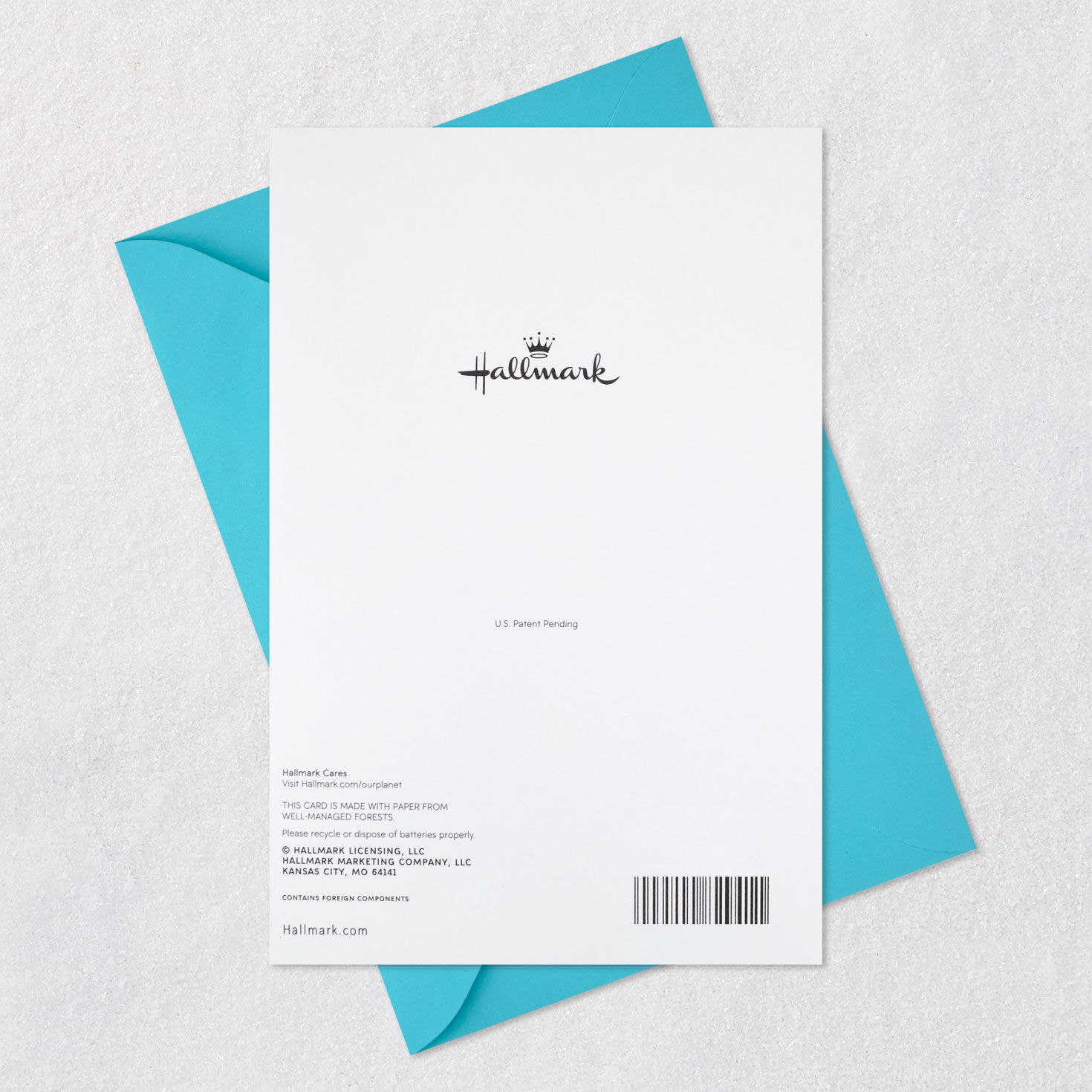 Flushing Toilet Birthday Card With Sound Card Back with Envelope image number 7