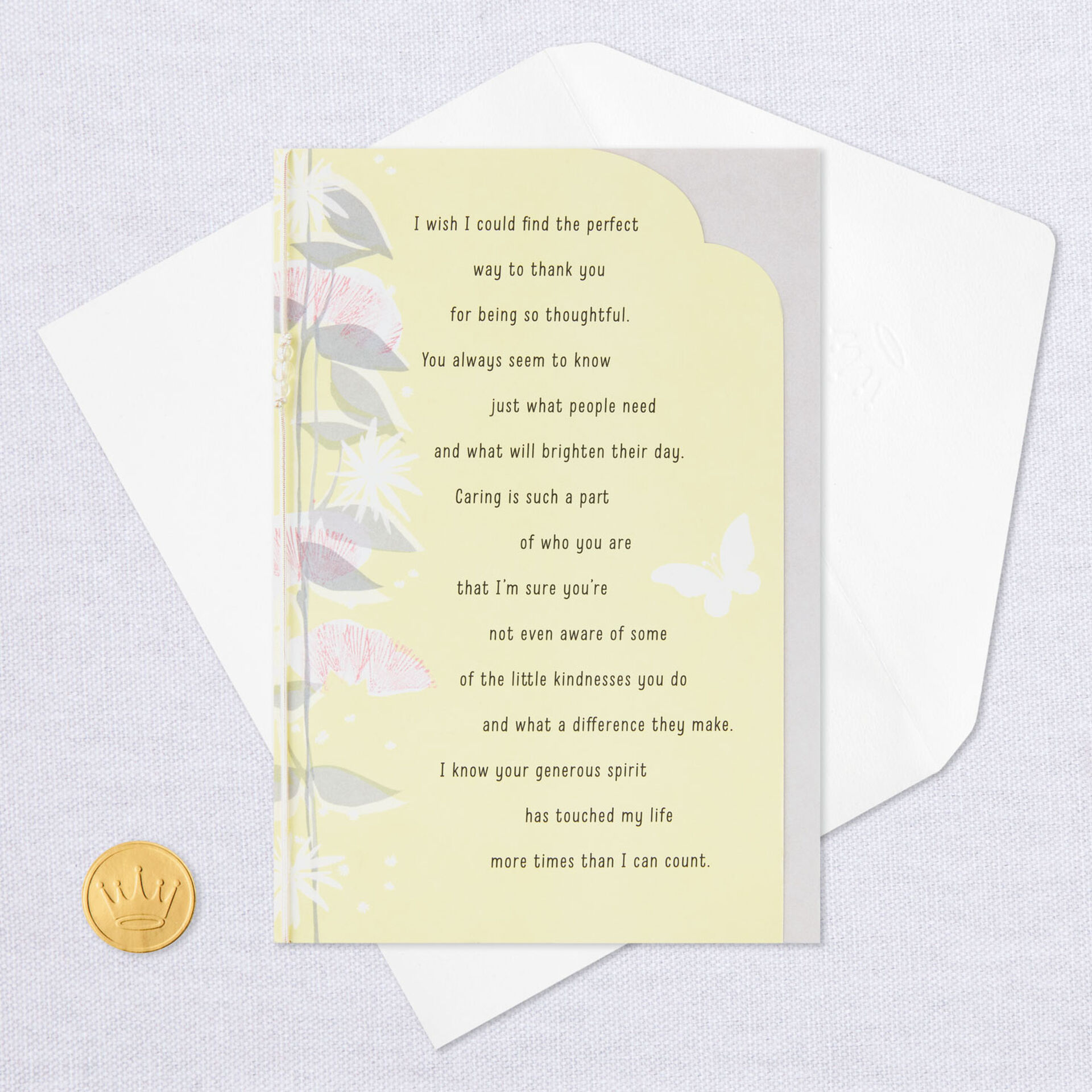 Your Kindness Means So Much Thank You Card Greeting Cards Hallmark