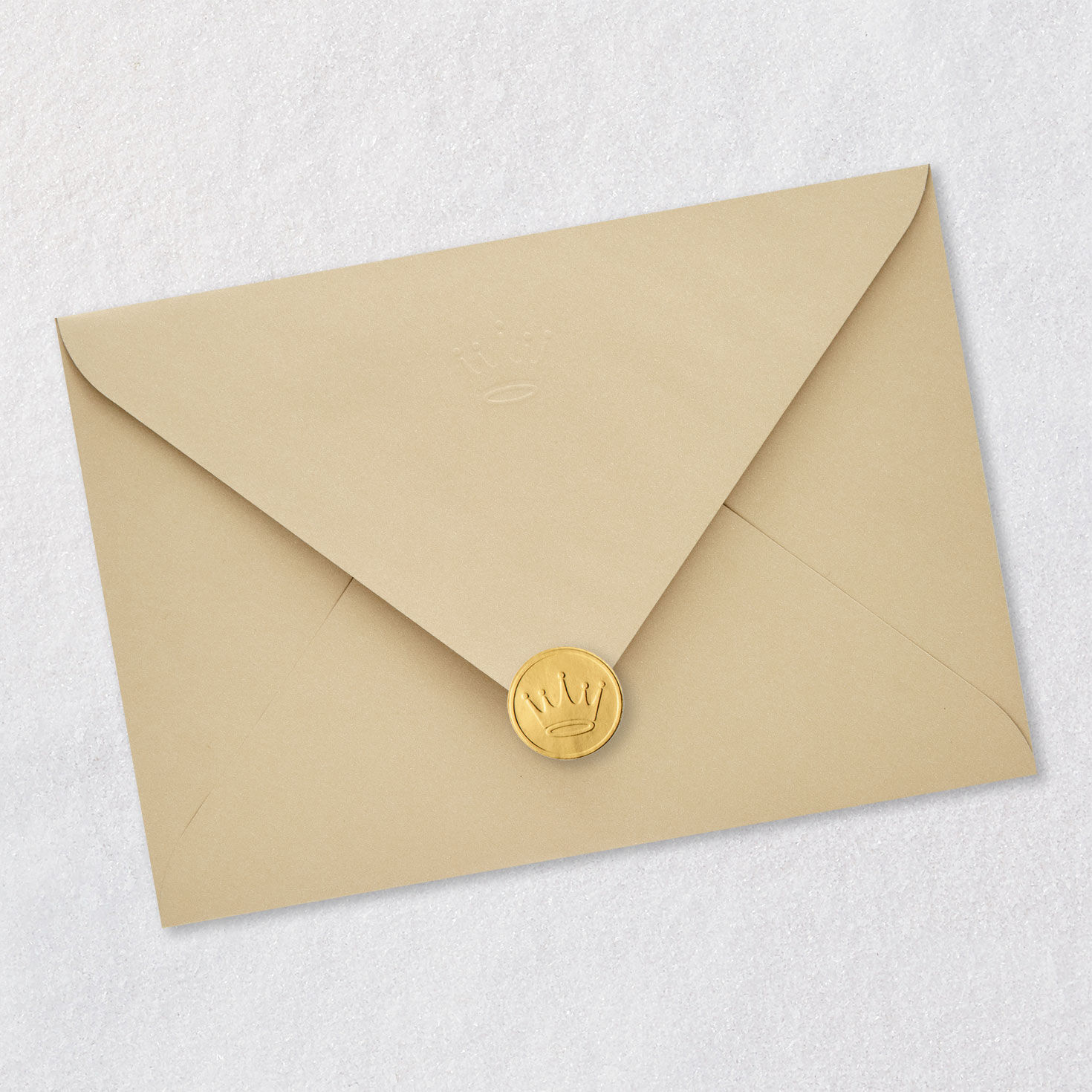 Leaves on Brown Dad Father's Day Card Envelope Back with Seal image number 8