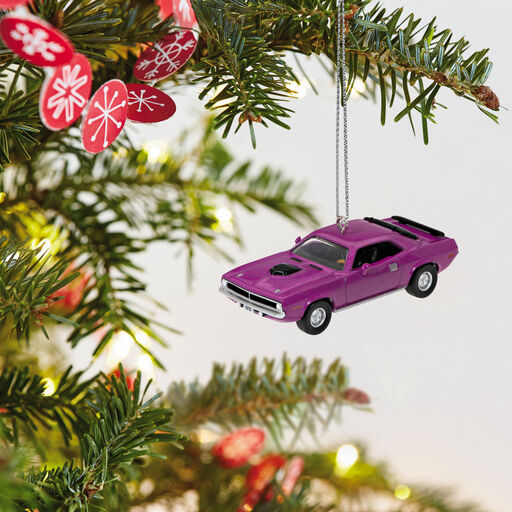 Mini Lil' Classic Cars 1970 Plymouth Hemi® 'Cuda 2023 Metal Ornament, 0.58", 