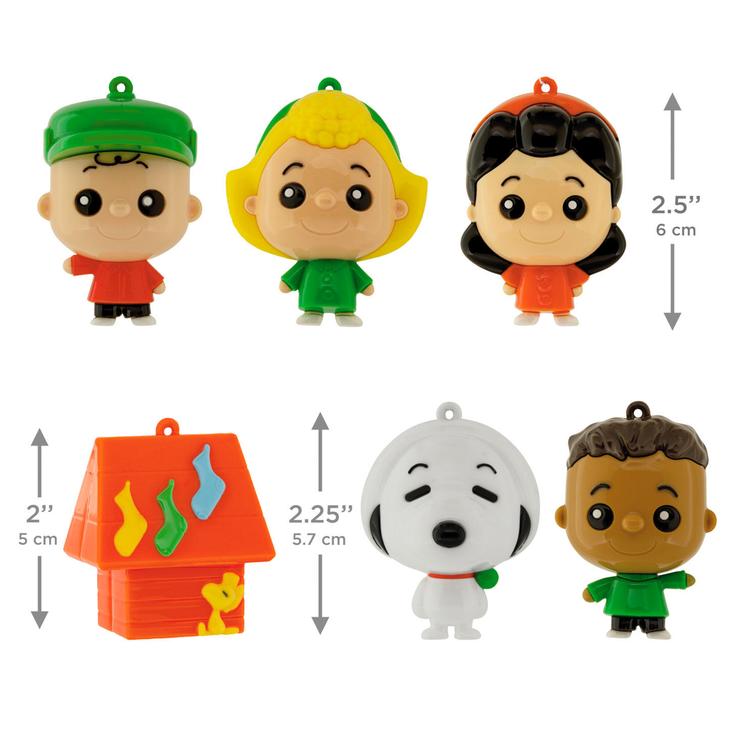 Peanuts Mystery Christmas Ornament measurement image number 4