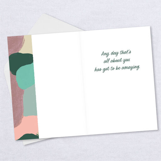 Personalized All About Amazing You Birthday Photo Card, 