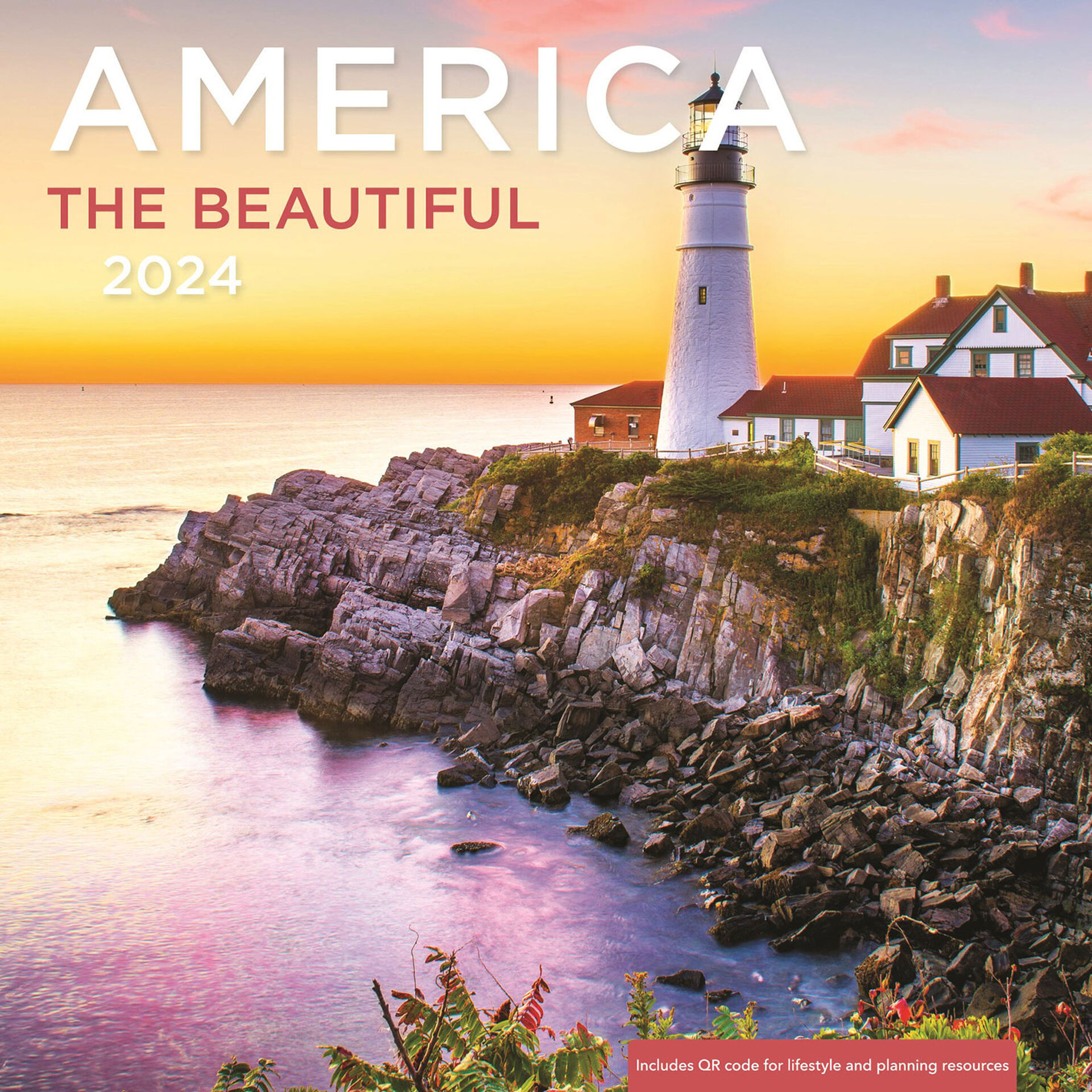DaySpring America the Beautiful 12Month 2024 Wall Calendar Calendars & Planners Hallmark