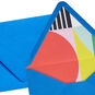 Bright Blue With Multicolor Shapes Envelopes Pack envelope flap open image number 3