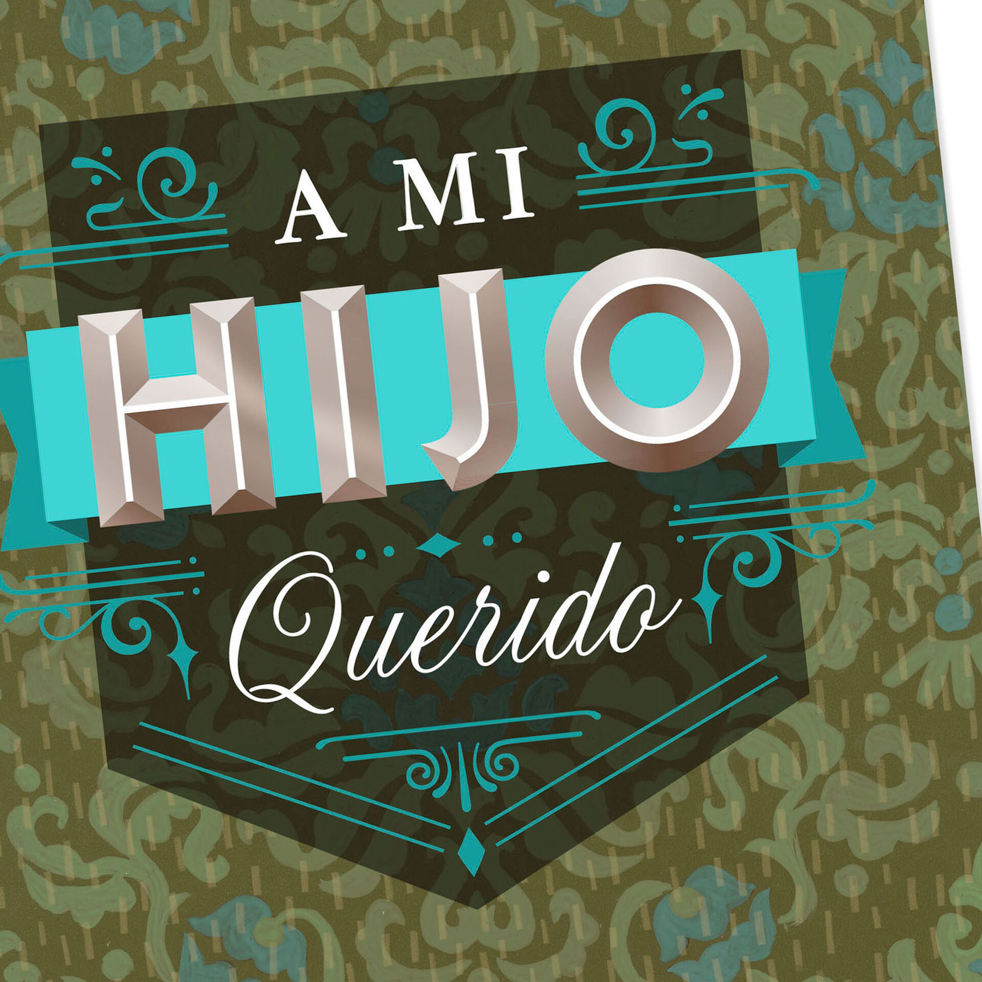 To My Beloved Son SpanishLanguage Birthday Card Greeting Cards