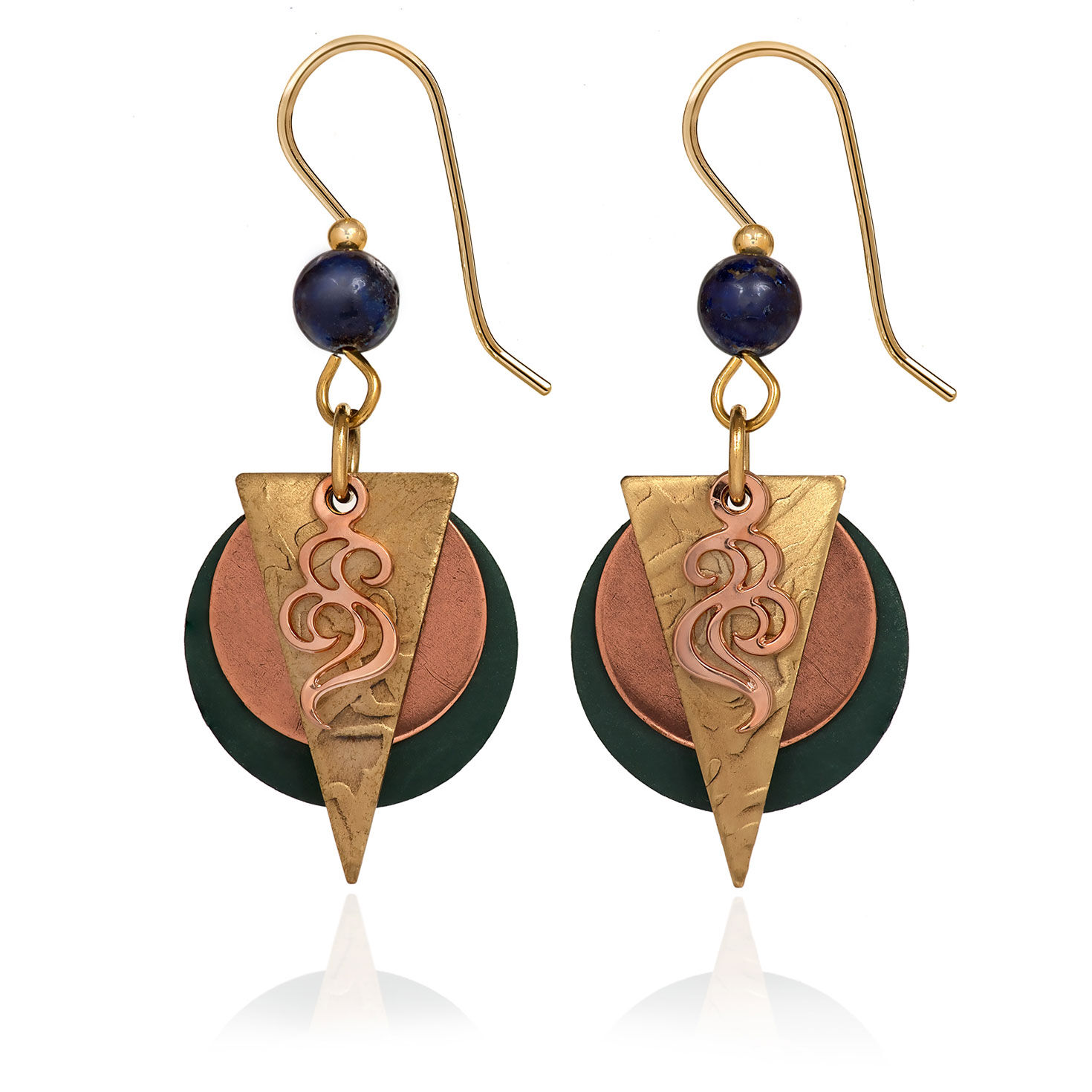 Silver forest earrings style numbers discount