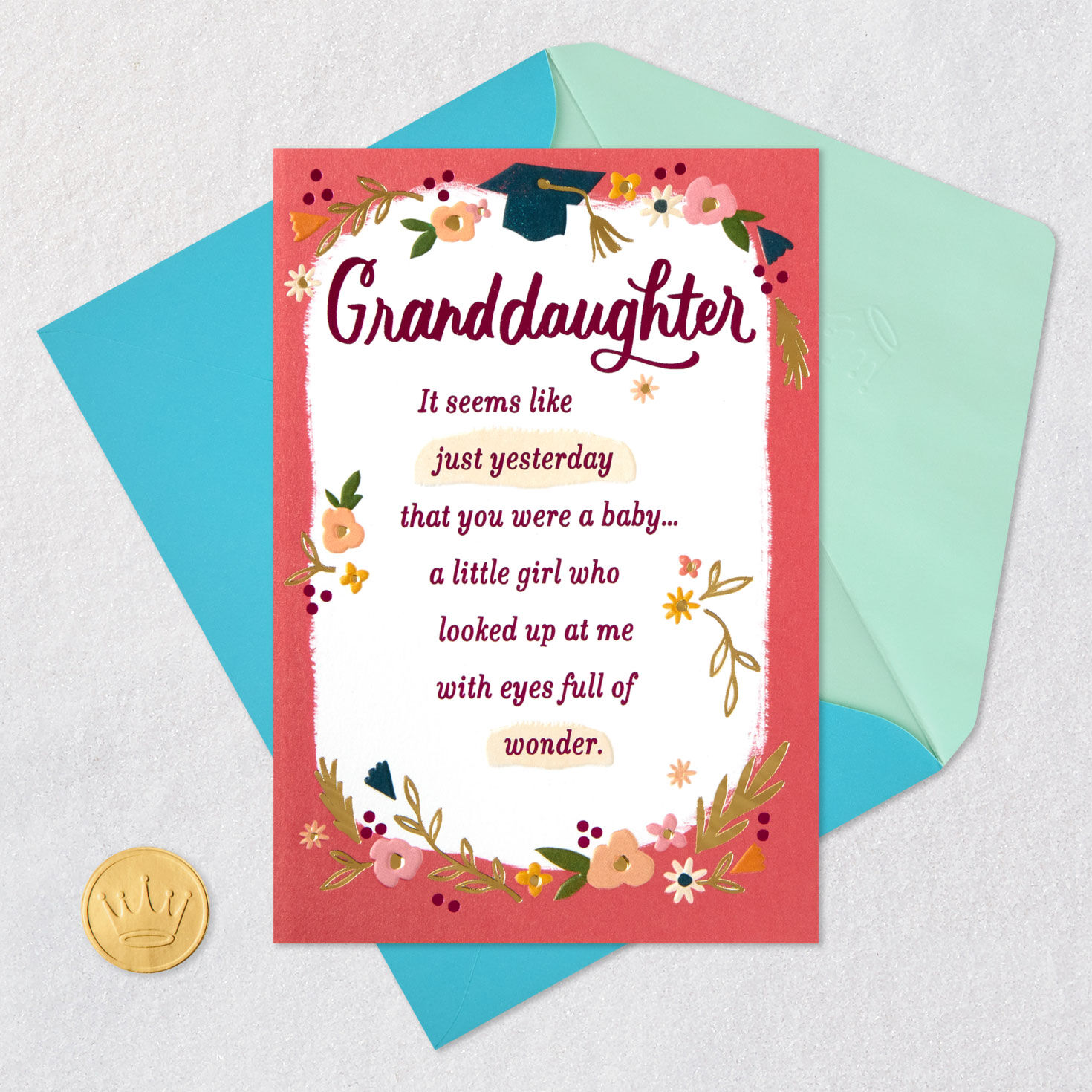 Full of Wonder Graduation Card for Granddaughter for only USD 5.99 | Hallmark