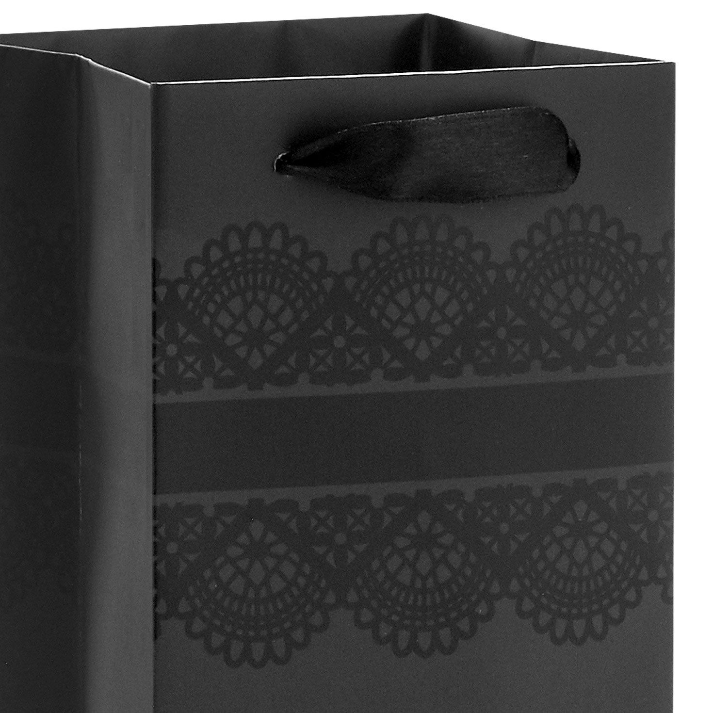 13" Black Lace Wine Gift Bag for only USD 4.49 | Hallmark