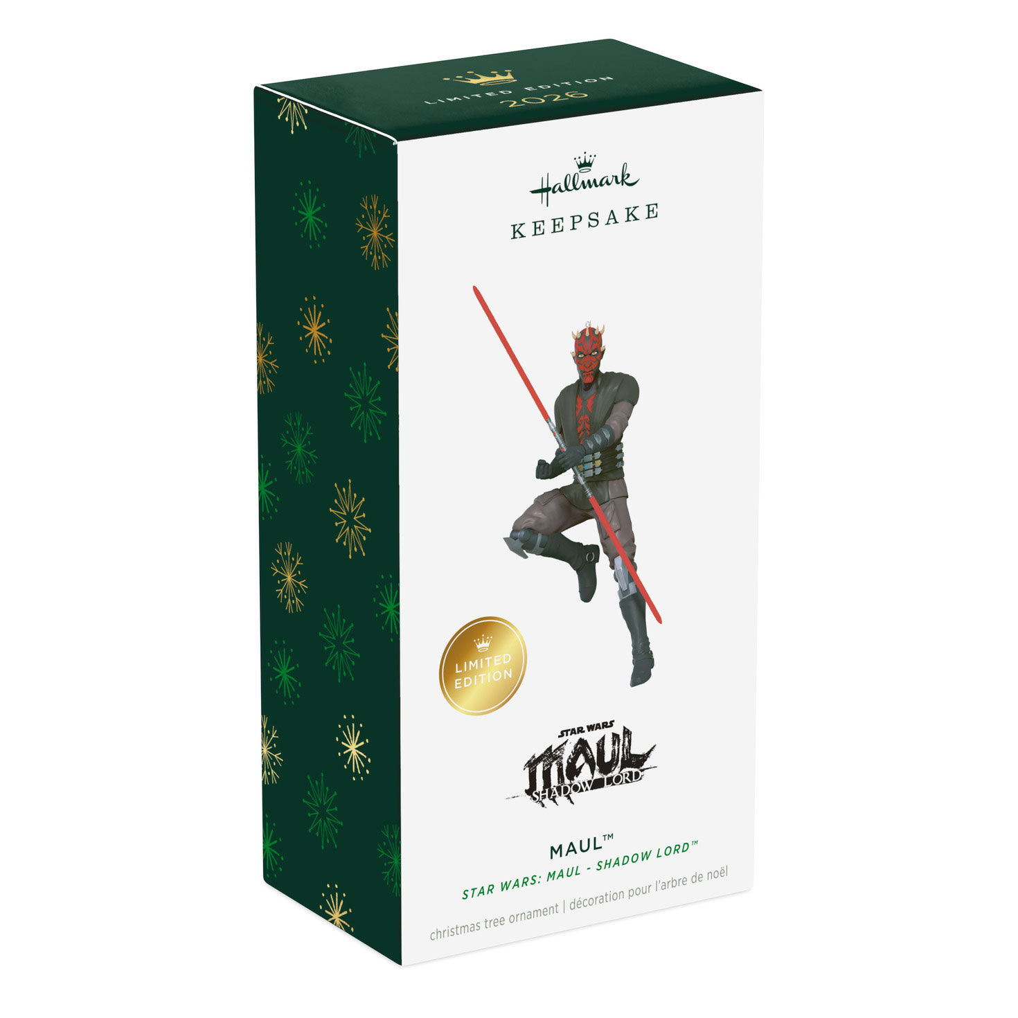 Star Wars: Maul - Shadow Lord Keepsake Ornament package front image number 7
