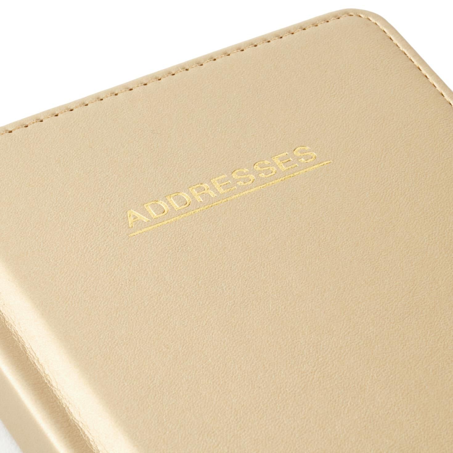 Satin Gold Address Book for only USD 14.99 | Hallmark