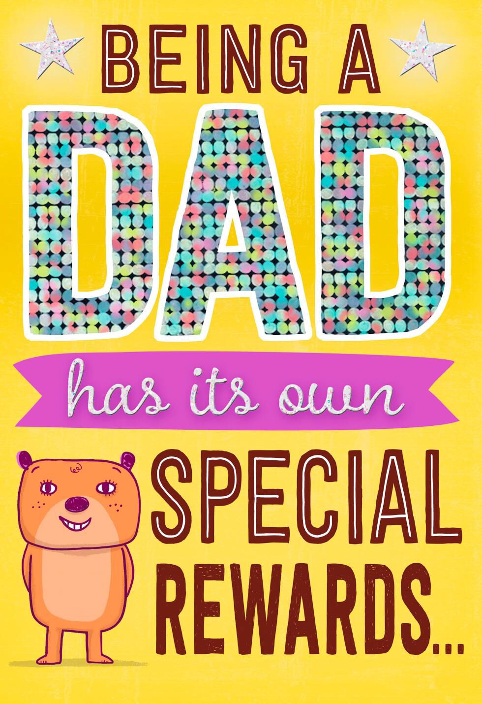 Special Rewards Father's Day Card