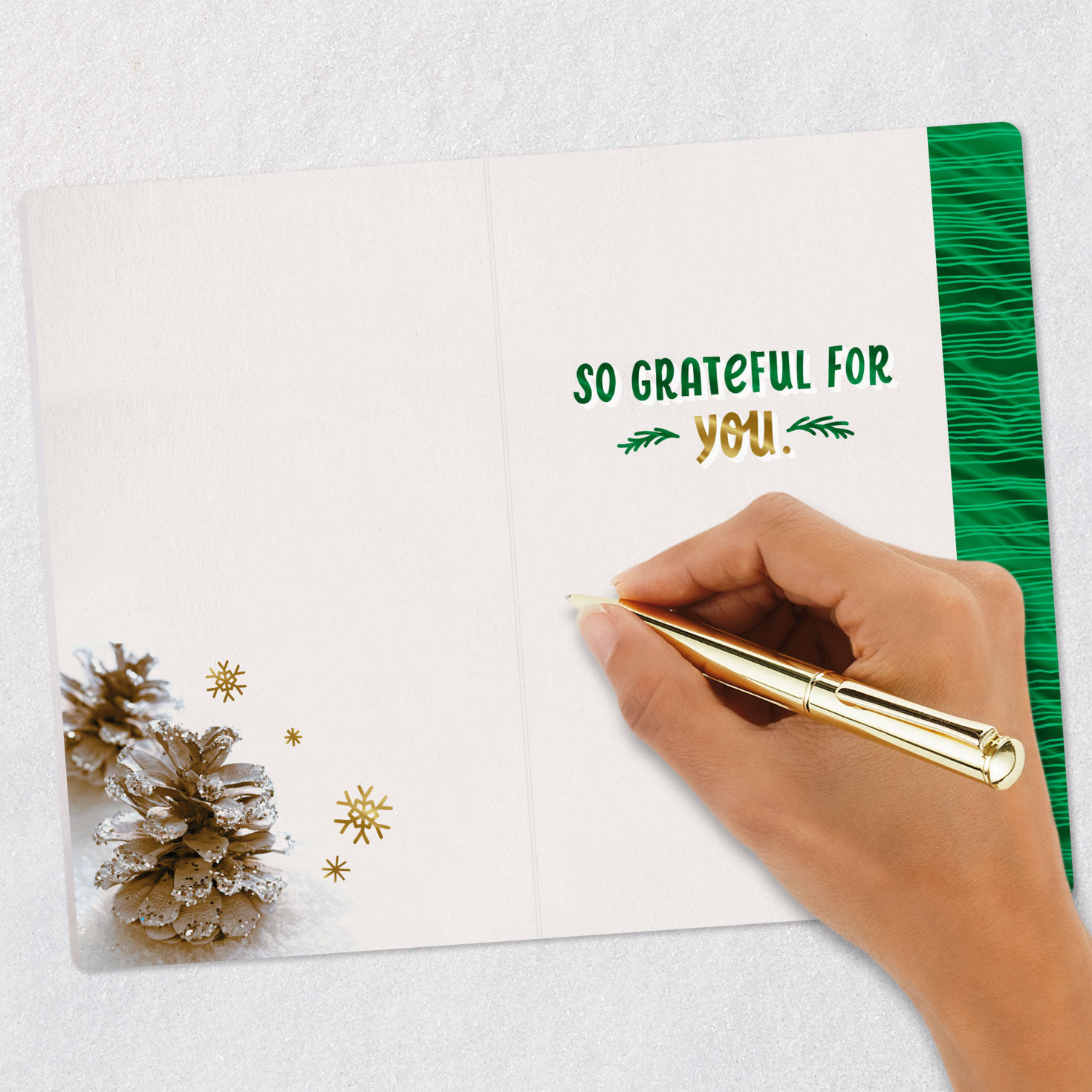 Grateful for Your Merry and Bright in My World Christmas Card for only USD 2.99 | Hallmark