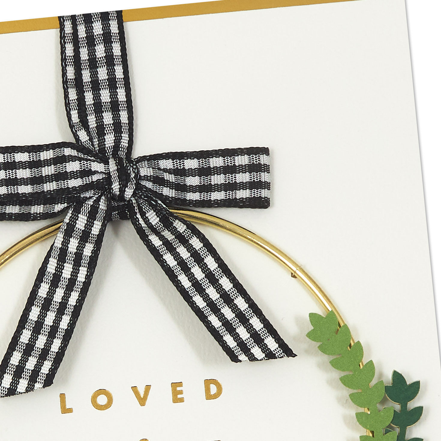 Loved and Lovely Birthday Card With Detachable Wreath for only USD 14.99 | Hallmark
