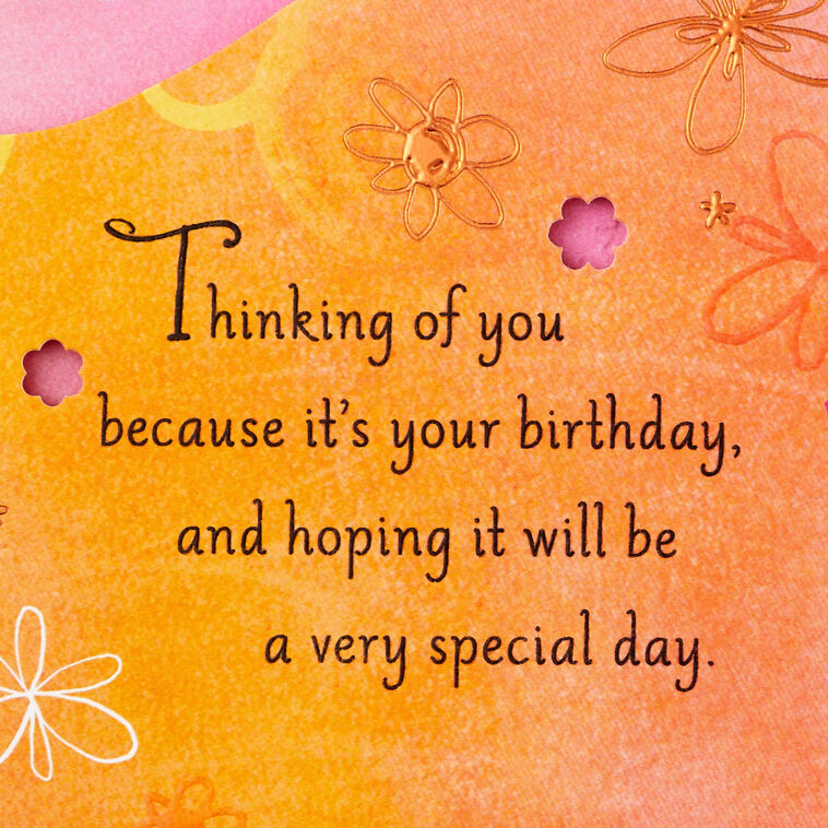 With Warmth and Affection Birthday Card for Aunt, , large image number 2