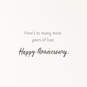 To Many More Years of Love Anniversary Card With Hangable Decoration, , large image number 2