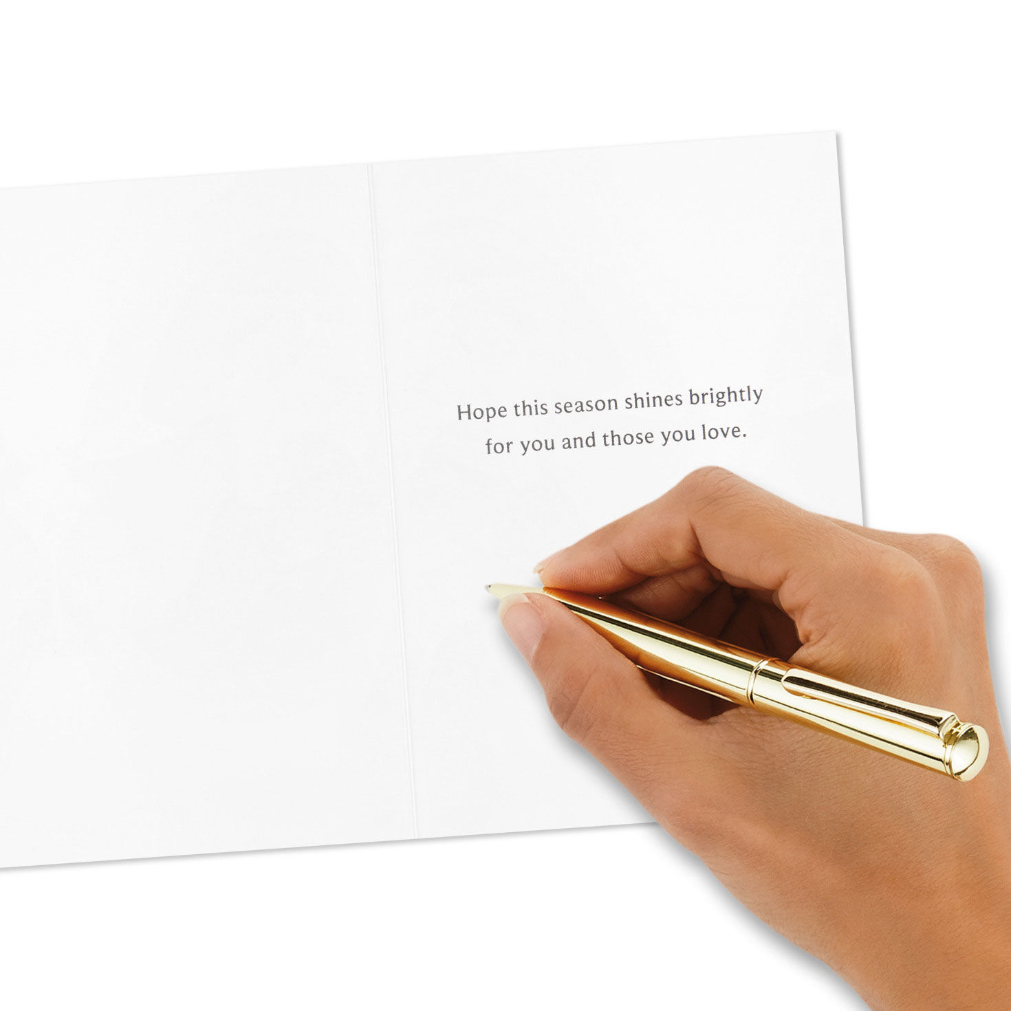 Gold Foil on Navy Boxed Christmas Cards Assortment, Pack of 72, , large image number 7