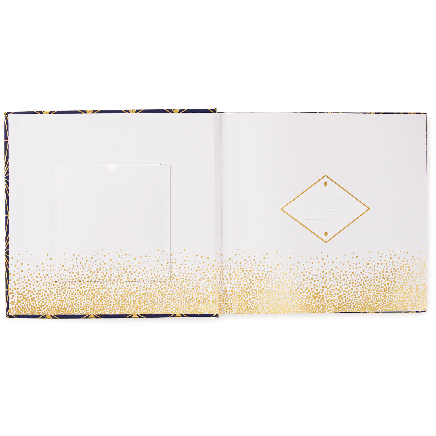 Navy and Gold Geometric Design Photo Album, , large image number 3