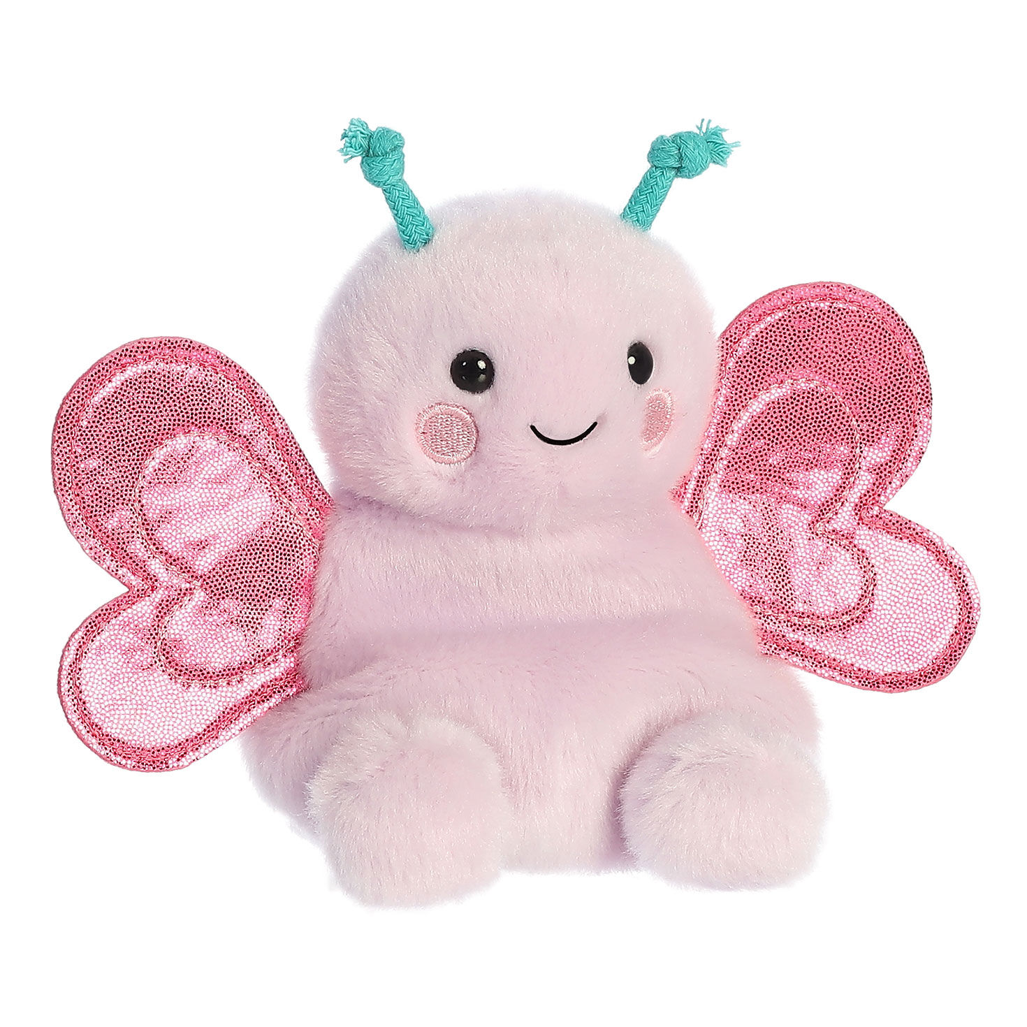 Pink Butterfly Stuffed Animal  image number 3