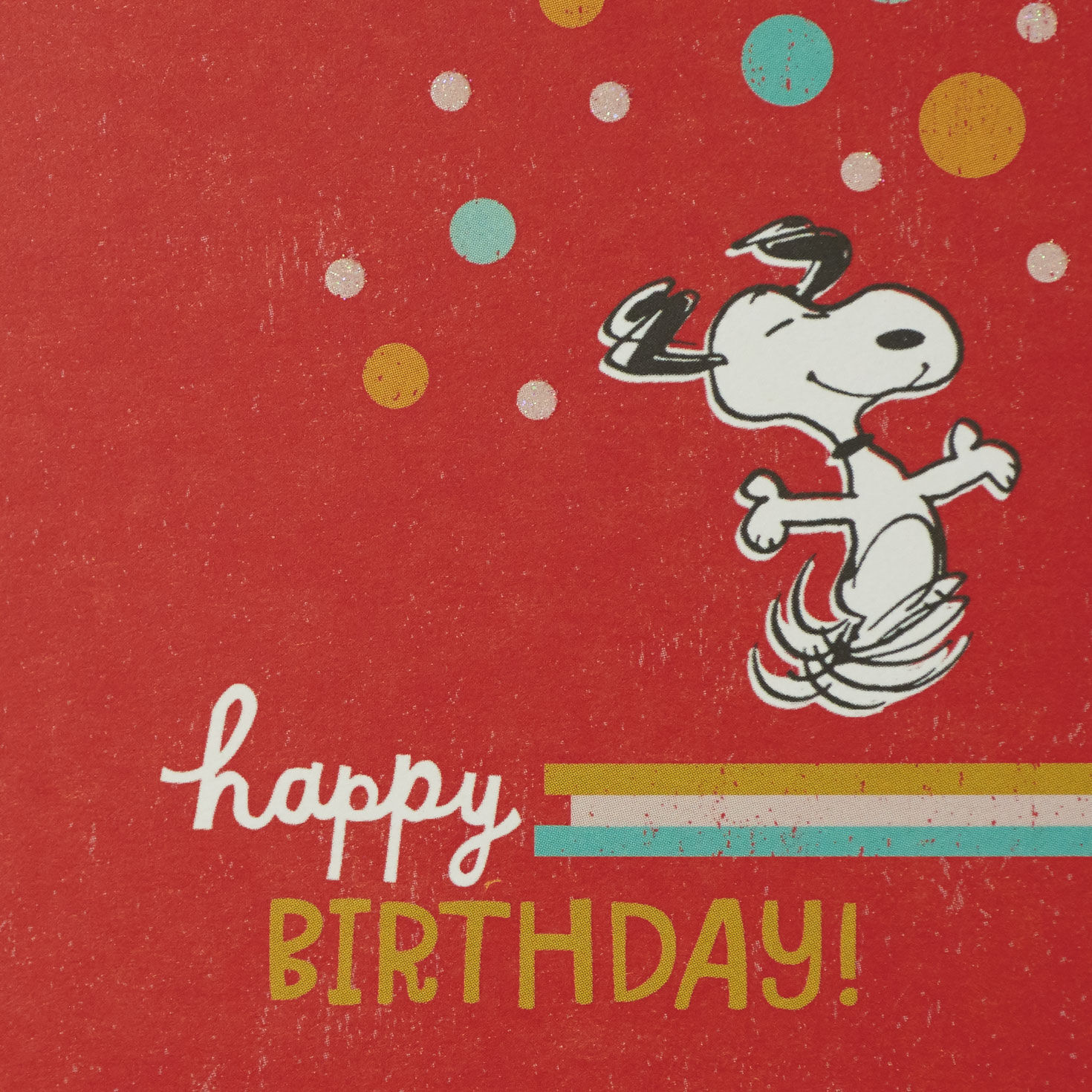 Snoopy Happy Dance Birthday Card - Greeting Cards - Hallmark