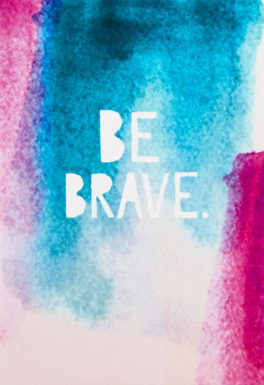 Be Brave Encouragement Card